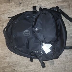 Lululemon Set: New Crew Backpack with City Essential Pouch